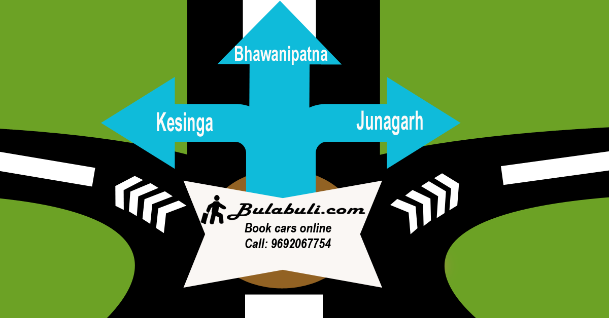 Taxi booking online in Bhawanipatna, Junagarh and Kesinga